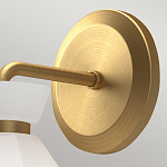 Бра с белым конусным плафоном из стекла Alora Mood варинант исполнения - 6 | Loft Concept в Тюмени