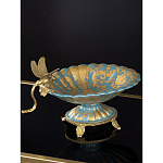 Фарфоровая чаша Золотая стрекоза Marlo Turi варинант исполнения - 6 | Loft Concept в Тюмени