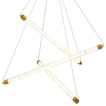 Светодиодная люстра Trumpet Tube Brass  варинант исполнения - 1 | Loft Concept в Тюмени