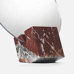 Настольное дизайнерское зеркало Poltronova Vanitas Rosso Franci Mirror and Photo Holder варинант исполнения - 2 | Loft Concept в Тюмени