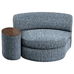 Кушетка со столиком Ulysses варинант исполнения - 2 | Loft Concept в Тюмени