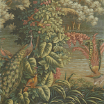 Обои ручная роспись Le Brésil Brume варинант исполнения - 4 | Loft Concept в Тюмени