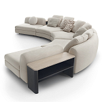 Большой угловой Диван California трансформер с приставными деревянными модулями   варинант исполнения - 2 | Loft Concept в Тюмени