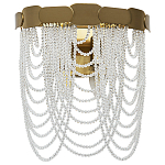 Бра с хрустальными подвесками Riche Crystal Metal Wall Lamp варинант исполнения - 1 | Loft Concept в Тюмени