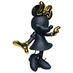 Статуэтка Минни Маус черного и золотого цвета Minnie Mouse Black&Gold Figurine  варинант исполнения - 4 | Loft Concept в Тюмени