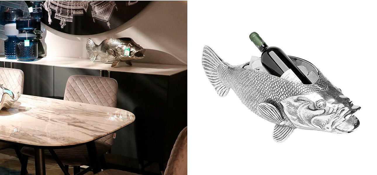 Чаша серебряная Рыбка Silver Fish Чаша серебряная Рыбка Silver Fish - Loft-Concept в Тюмени