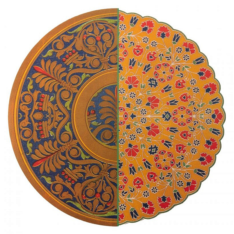 Салфетка под приборы Seletti Hybrid Bairat Коричневый Мульти в Тюмени | Loft Concept 