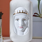 Ваза с золотисто-белыми фрагментами Faces of Imagination варинант исполнения - 5 | Loft Concept в Тюмени