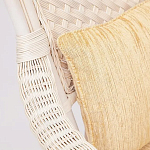 Комплект уличной мебели из ротанга Eloise белый варинант исполнения - 5 | Loft Concept в Тюмени