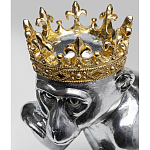 Статуэтка обезьяна в короне серебряная Golden Monkey варинант исполнения - 3 | Loft Concept в Тюмени