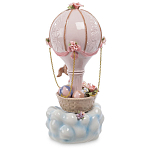 Статуэтка фарфоровая музыкальная Девочка на воздушном шаре Charming Statuette варинант исполнения - 1 | Loft Concept в Тюмени