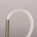 Настольная лампа белым изогнутым плафоном на круглой подставке Luke Lampco Tracer Lamp варинант исполнения - 9 | Loft Concept в Тюмени