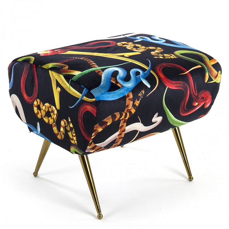 Оттоманка Seletti Pouf Snakes Мульти Латунь Оттоманка Seletti Pouf Snakes Мульти Латунь в Тюмени | Loft Concept