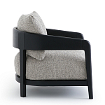 Кресло с каркасом из массива ясеня Deniaud Ash Grey Armchair варинант исполнения - 9 | Loft Concept в Тюмени