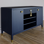 Комод-буфет Elsa Dreams Blue с открытыми полками   варинант исполнения - 2 | Loft Concept в Тюмени