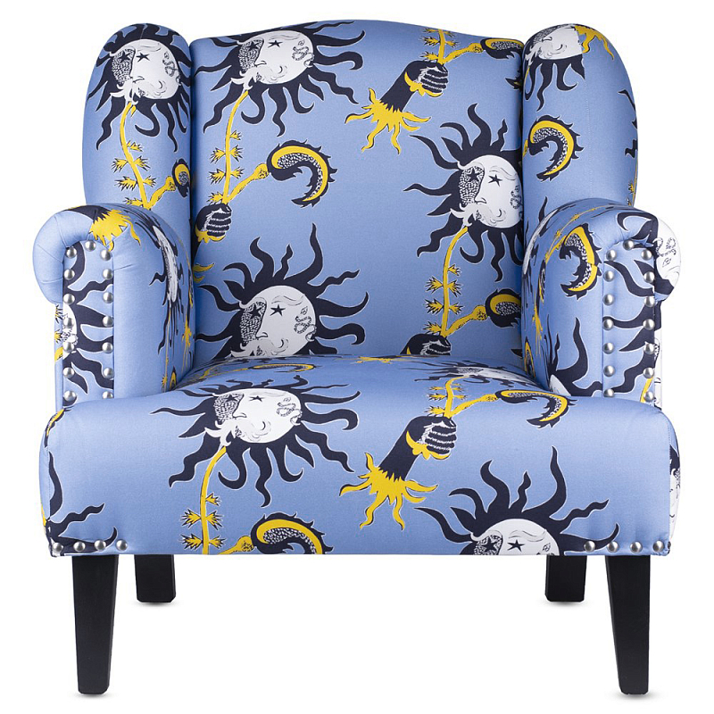 Pierre Frey Soleil A Moustache Кресло Голубой пастельный в Тюмени | Loft Concept 