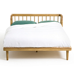 Кровать из массива дуба с пружинным блоком Mateta варинант исполнения - 2 | Loft Concept в Тюмени