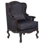 Кресло George Grand Armchair black velour варинант исполнения - 1 | Loft Concept в Тюмени