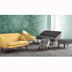 Кресло серое Pauley Grey Armchair варинант исполнения - 5 | Loft Concept в Тюмени