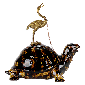 Чайник фарфоровый в виде черепахи Crane & Turtle