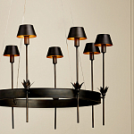 Люстра круглая со светодиодными лампами Innovation варинант исполнения - 5 | Loft Concept в Тюмени