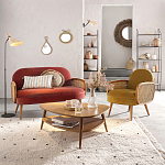 Зеркало из ротанга и сизаля WICKER MIRROR 100 варинант исполнения - 4 | Loft Concept в Тюмени