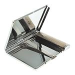 Портсигар на 10 сигарет с газовой зажигалкой из натурального камня Эвдиалит Stone Cigarettes Cases варинант исполнения - 2 | Loft Concept в Тюмени