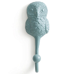Настенный крючок в виде совы Owl Wall Hook Blue варинант исполнения - 1 | Loft Concept в Тюмени