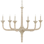 Люстра из дерева в форме подсвечника Coastal Aesthetics варинант исполнения - 1 | Loft Concept в Тюмени