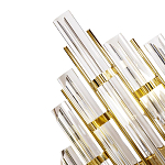 Бра стеклянное с золотым каркасом Luxxu Modern варинант исполнения - 1 | Loft Concept в Тюмени