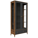 Витрина стеклянная из массива бука Tasteful Furniture варинант исполнения - 1 | Loft Concept в Тюмени