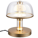 Настольная лампа с плафоном из акрила и металлическим основанием Blanton 23 варинант исполнения - 2 | Loft Concept в Тюмени