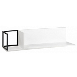 Полка навесная белая открытая Strict Lines  варинант исполнения - 2 | Loft Concept в Тюмени