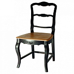 Стул деревянный из массива березы без подлокотников в стиле прованс Vintage варинант исполнения - 1 | Loft Concept в Тюмени