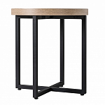 Стол журнальный круглый в стиле лофт Urban Style Space 2 варинант исполнения - 2 | Loft Concept в Тюмени