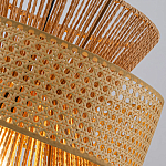 Подвесной светильник с абажуром из натуральных материалов Light Inside the Cell варинант исполнения - 5 | Loft Concept в Тюмени