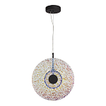 Подвесной светильник из фактурного двойного стекла Heterochromia варинант исполнения - 1 | Loft Concept в Тюмени