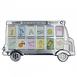 Фоторамка детская Childhood Corner Bus 12 фото варинант исполнения - 1 | Loft Concept в Тюмени