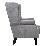 Кресло Charlie Armchair grey velour варинант исполнения - 2 | Loft Concept в Тюмени