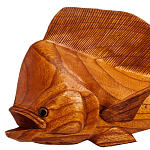 Статуэтка деревянная в виде рыбы Fish of the World варинант исполнения - 2 | Loft Concept в Тюмени
