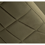 Стул велюровый хаки на золотистых металлических ножках Vendramin Chair варинант исполнения - 4 | Loft Concept в Тюмени