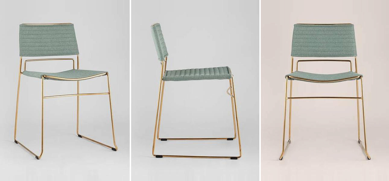 Стул Samuel Chair Светло-Зеленый Стул Samuel Chair Светло-Зеленый - Loft-Concept в Тюмени