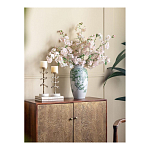 Ваза высокая с зелеными цветочными и птичьими мотивами Vase Inspired by Nature варинант исполнения - 5 | Loft Concept в Тюмени