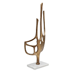 Аксессуар современный Абстракция Abstract Sculpture Brass варинант исполнения - 2 | Loft Concept в Тюмени
