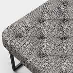 Мебельная ткань Шенилл серый цвет 142 см T4-46 варинант исполнения - 10 | Loft Concept в Тюмени