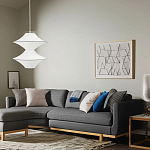 Подвесной вязаный белый светильник «Звезда Востока 02» варинант исполнения - 1 | Loft Concept в Тюмени