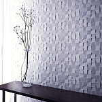 Гипсовая 3D Панель M-28 варинант исполнения - 1 | Loft Concept в Тюмени