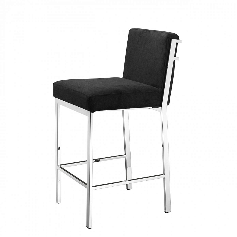 Полубарный стул Eichholtz Counter Stool Scott Steel Черный Нержавеющая сталь Полубарный стул Eichholtz Counter Stool Scott Steel Черный Нержавеющая сталь в Тюмени | Loft Concept