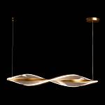 Люстра линейная с изогнутым плафоном Wave Line варинант исполнения - 3 | Loft Concept в Тюмени
