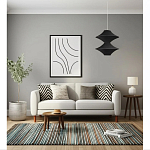 Подвесной вязаный черный светильник «Звезда Востока 02» варинант исполнения - 2 | Loft Concept в Тюмени